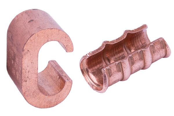 Irreversible crimp tool outlet