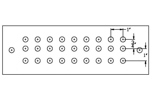 J Hole Pattern | Harger Lightning and Grounding