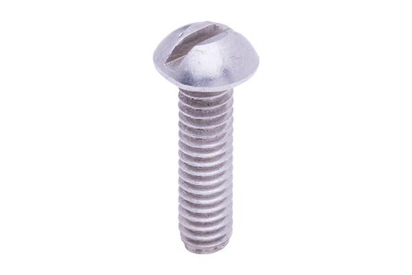 Mild Steel. OBA Slotted Round Head Machine Screws 